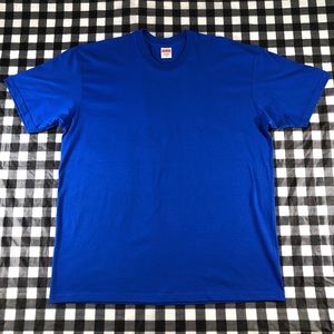 Supreme Kmart 2017 Blank Blue T Shirt